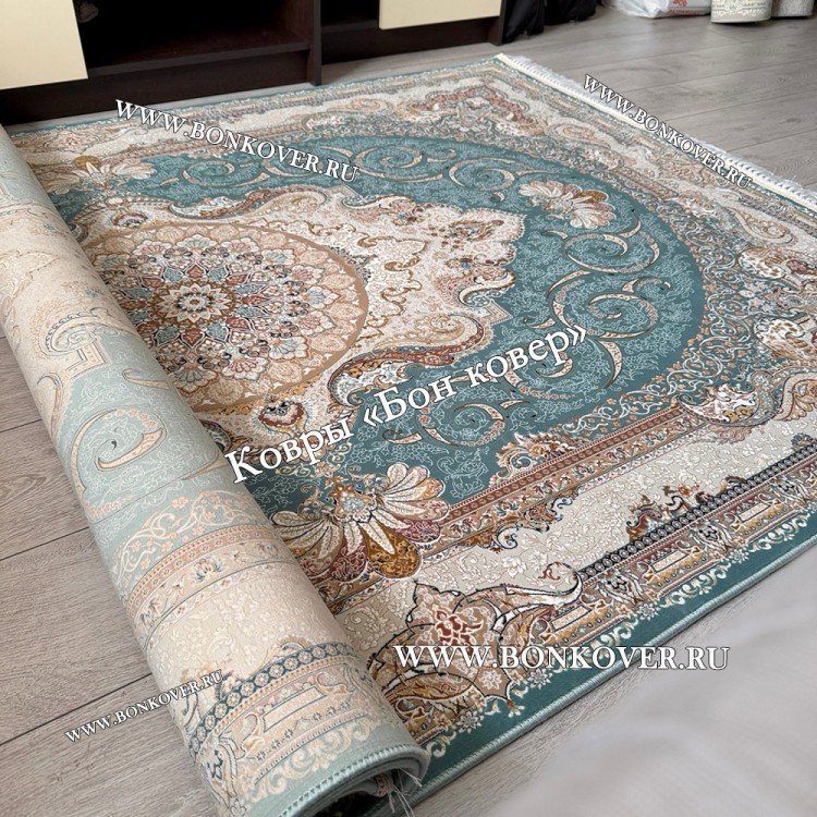 Иранский Ковер Медальон Дизайн 30590